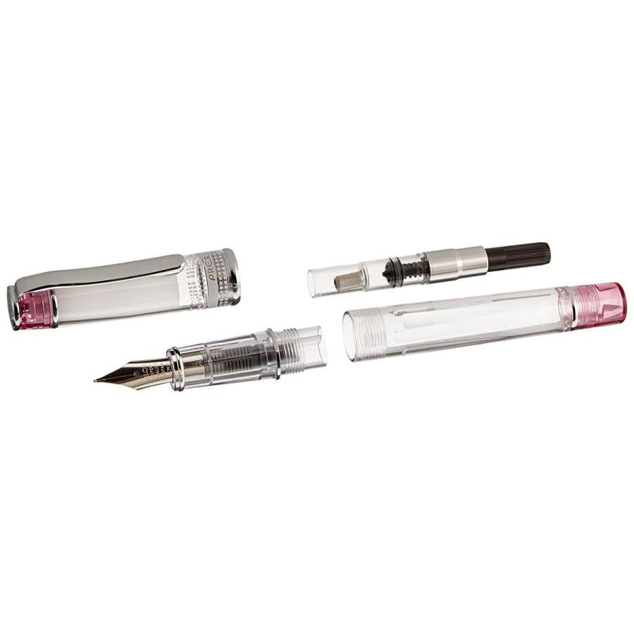 Pilot Fountain Pen Prera iro-ai Transparent Pink Calligraphy FPRN-350R-TP-CM