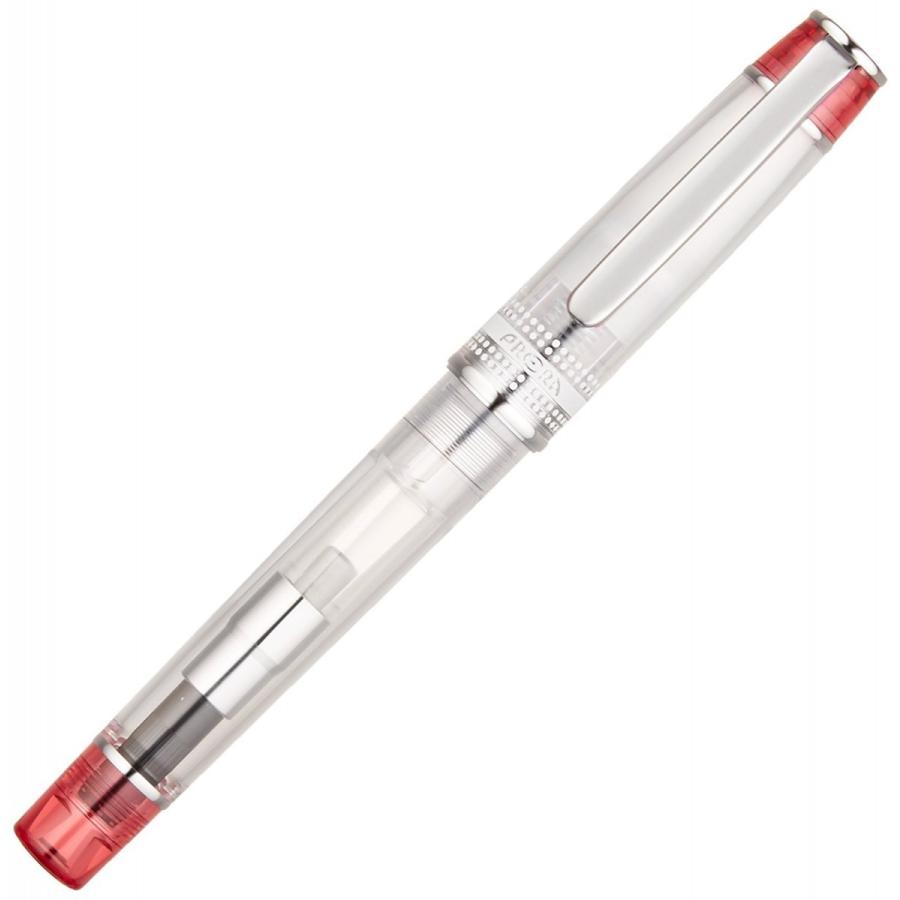 Pilot Fountain Pen Prera iro-ai Transparent Red Calligraphy FPRN-350R-TR-CM