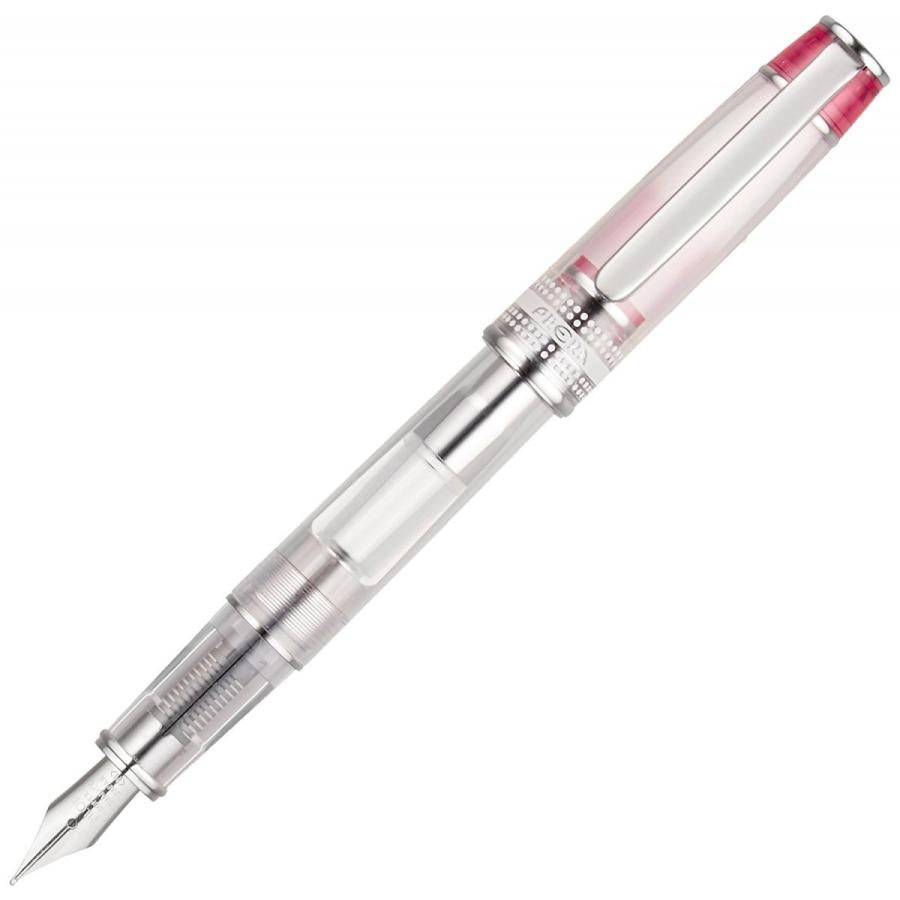 Pilot Fountain Pen Prera iro-ai Transparent Red Calligraphy FPRN-350R-TR-CM