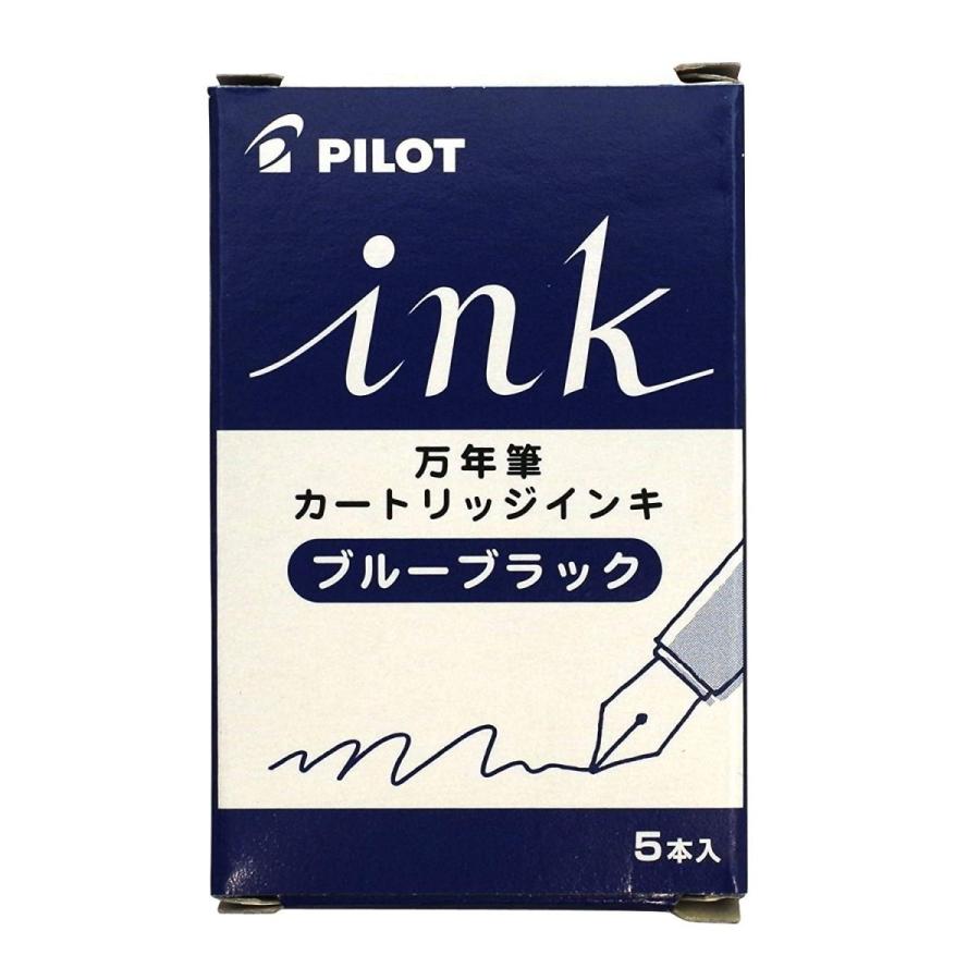 Pilot Fountain Pen Cartridge Ink 5 Pieces Blue Black IRF-5S-BB