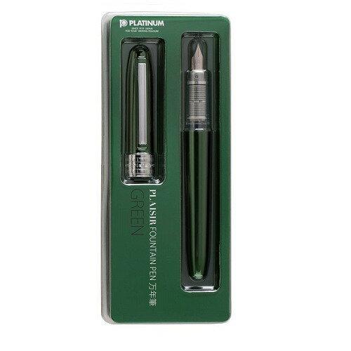 Platinum Fountain Pen Plasir Fine Point Green PGB-1000#41-2G