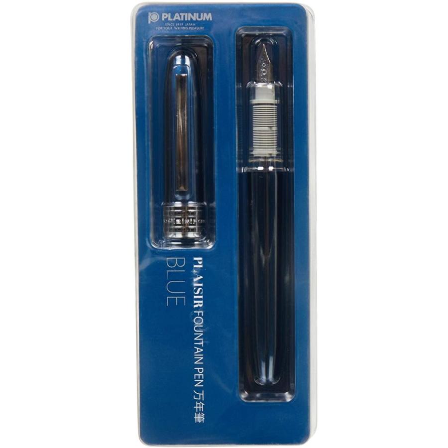 Platinum Fountain Pen Plasir Blue Fine Point PGB-1000#56-2G