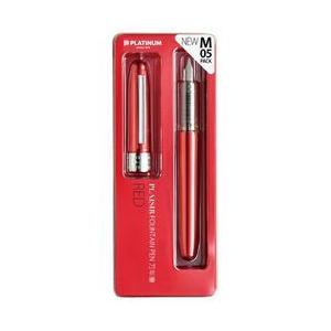 Platinum Fountain Pen Plasir Red Medium PGB-1000#70-3G