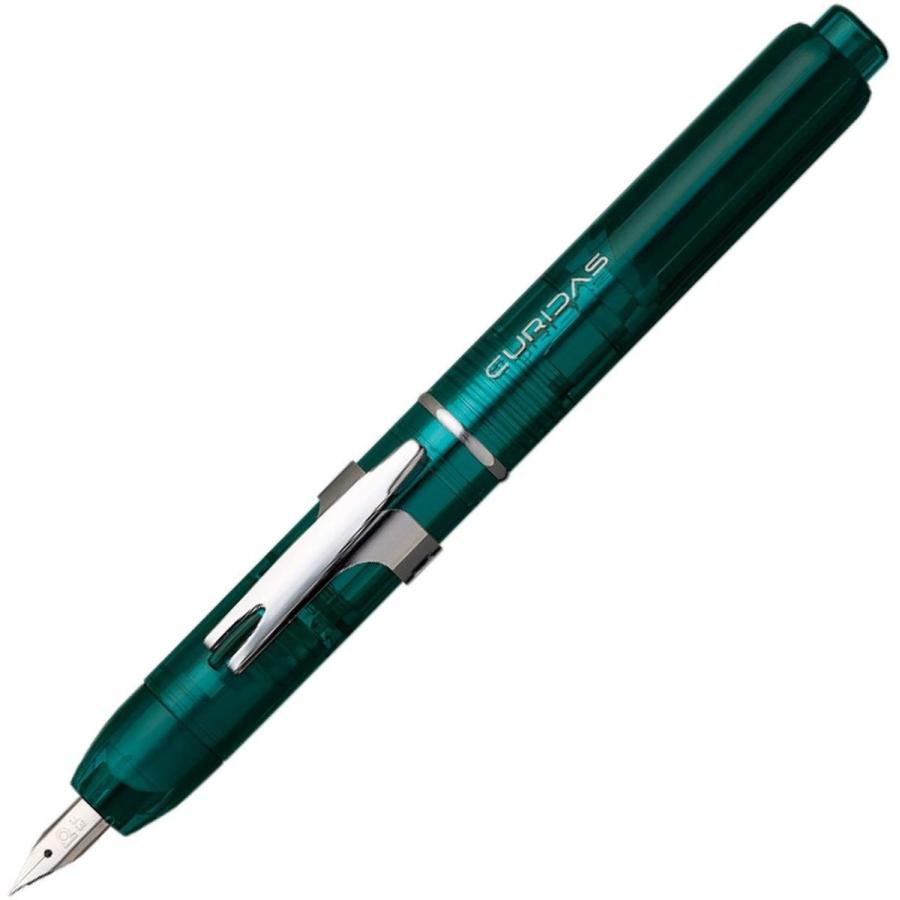 Platinum Fountain Pen Curidas Urban Green Extra Fine PKN-7000#43-1