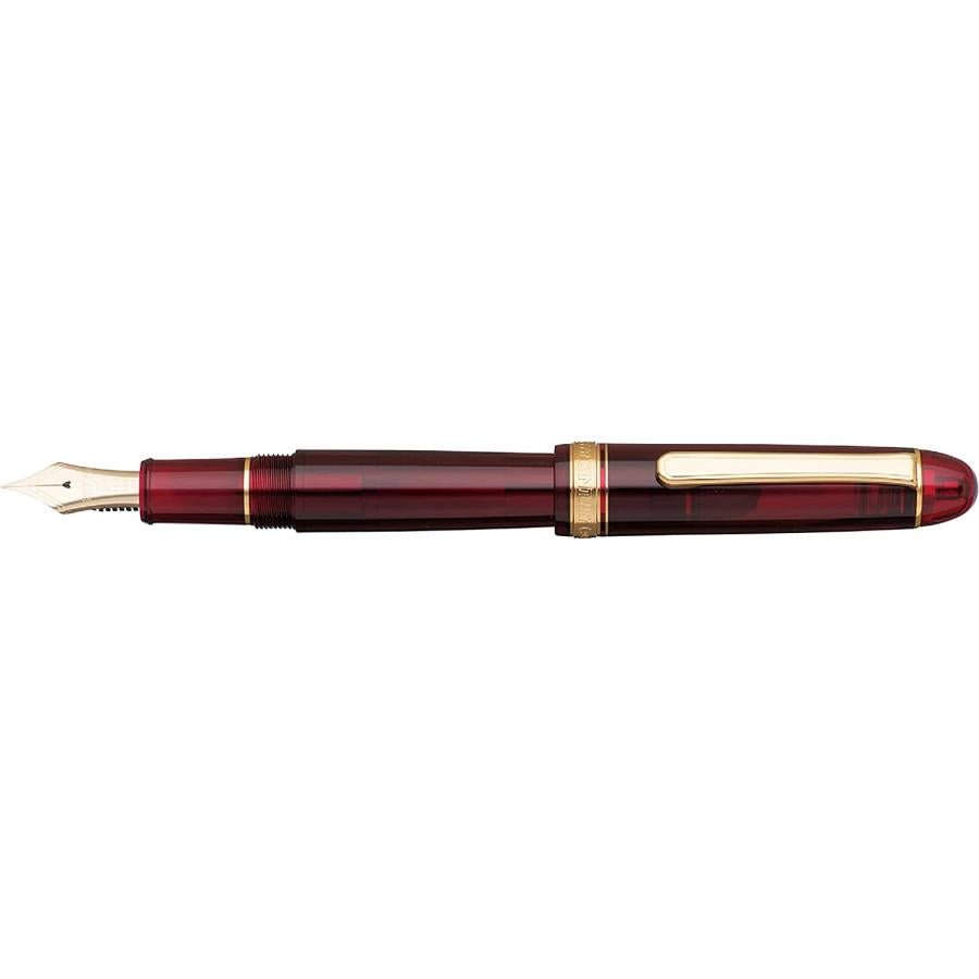 قلم حبر جاف بلاتيني Century Burgundy Extra Fine PNB-15000#71-1