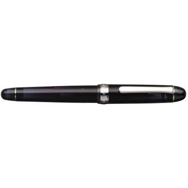 עט נובע פלטינה #3776 Century Rhodium Black Diamond EF (Extra Fine Font) PNB-18000CR#7-1