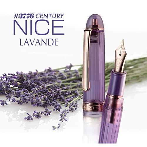 Platinum Fountain Pen #3776 Century Nice Lavande Fine Point PNB-20000R#87-2