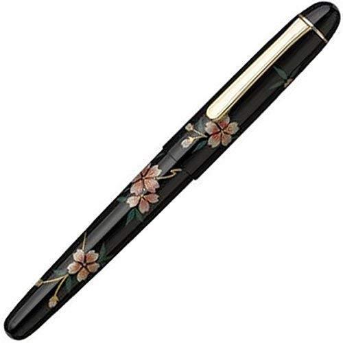 Platinum Fountain Pen 3776 Kagahira Makie Cherry Blossom Bold PNB-30000B#40-4