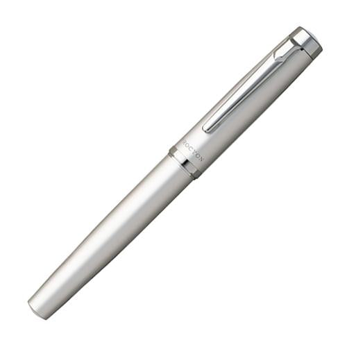 Platinum Fountain Pen Procyon Luster Satin Silver Medium Point PNS-8000#79-3