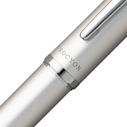 Platinum Fountain Pen Procyon Luster Satin Silver Medium Point PNS-8000#79-3