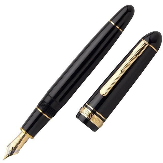 Platinum Fountain Pen President Black Fine Point PTB-20000P#1-2