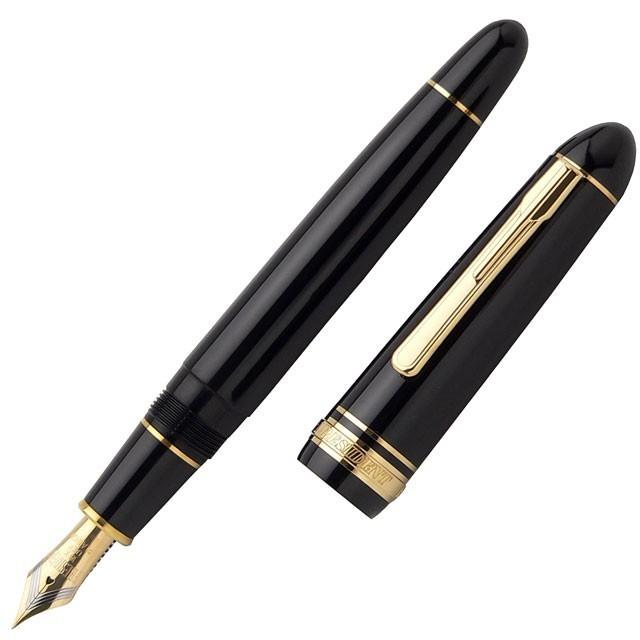 Platinum Fountain Pen President Black Medium Point PTB-20000P#1-3