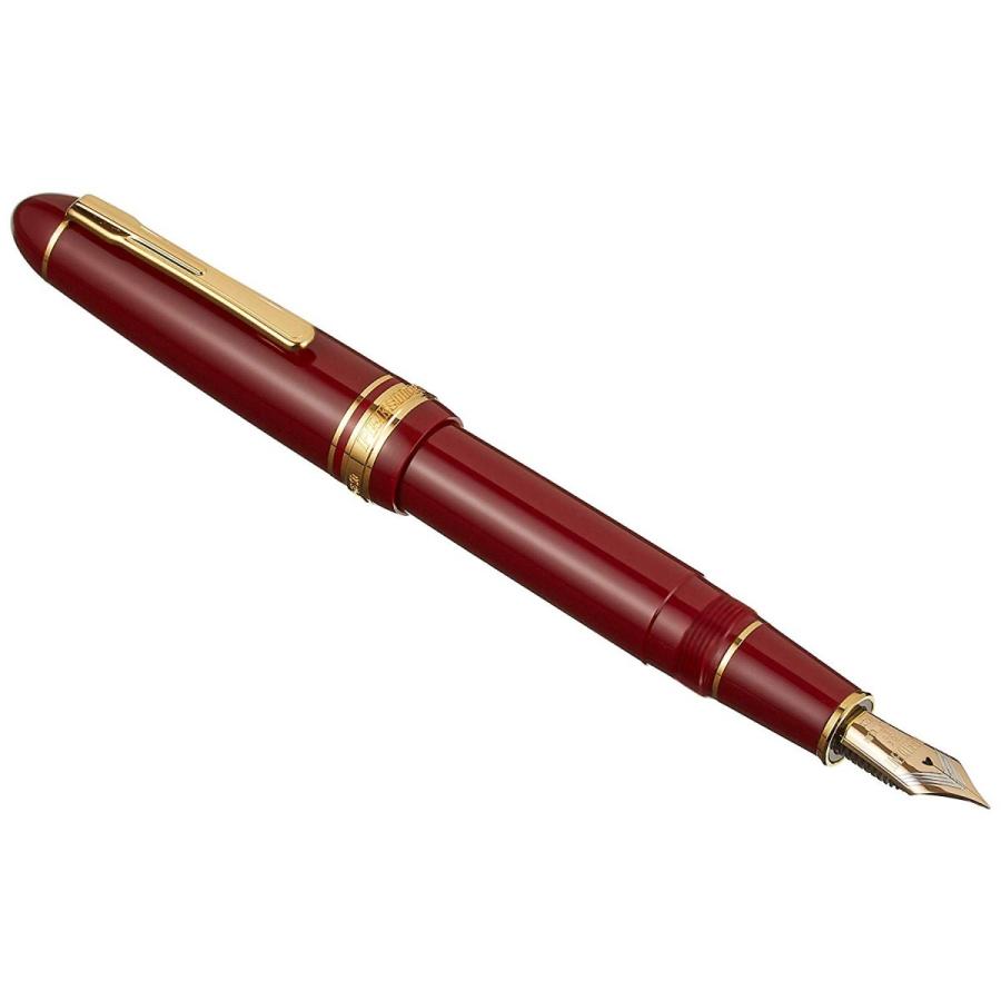 Platinum Fountain Pen President Wine Red Extra Fine PTB-20000P#10-1