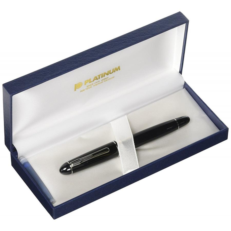 Platinum Fountain Pen President Black Medium Point PTB-25000PR#1-3