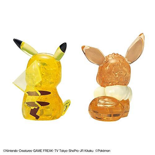 Pokemon 3D Cristal Puzzle Pikachu and Eevee 48 pieces