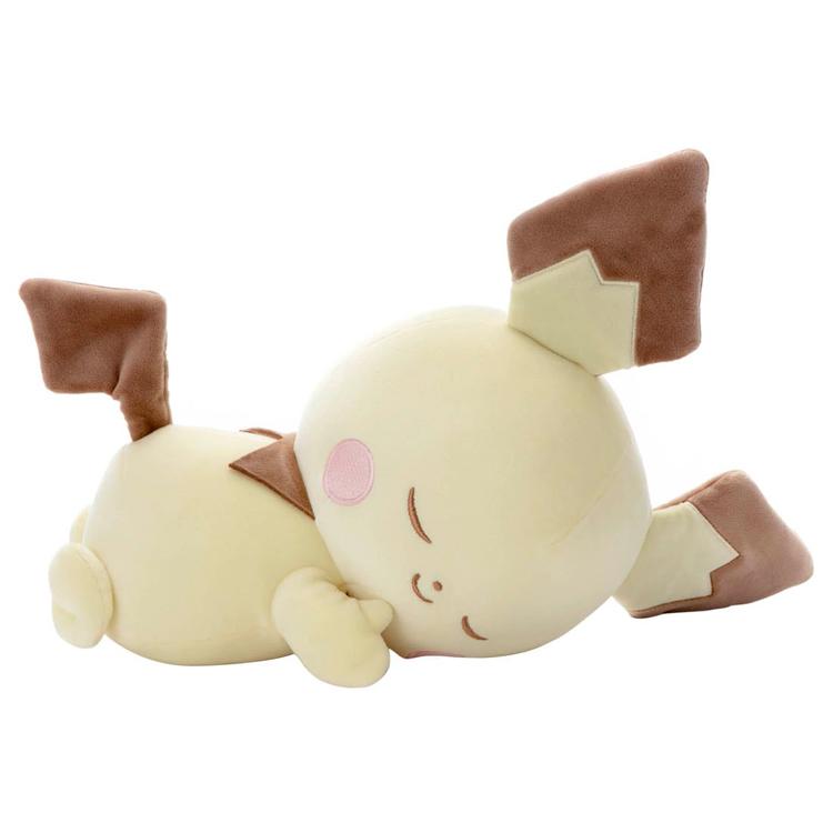 Pokemon Plush Sleeping Friend Pichu Takara Tomy Arts