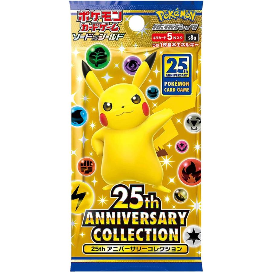 Pokemon Card Game Sword & Shield S8a 25th Anniversary Collection Booster BOX Japan