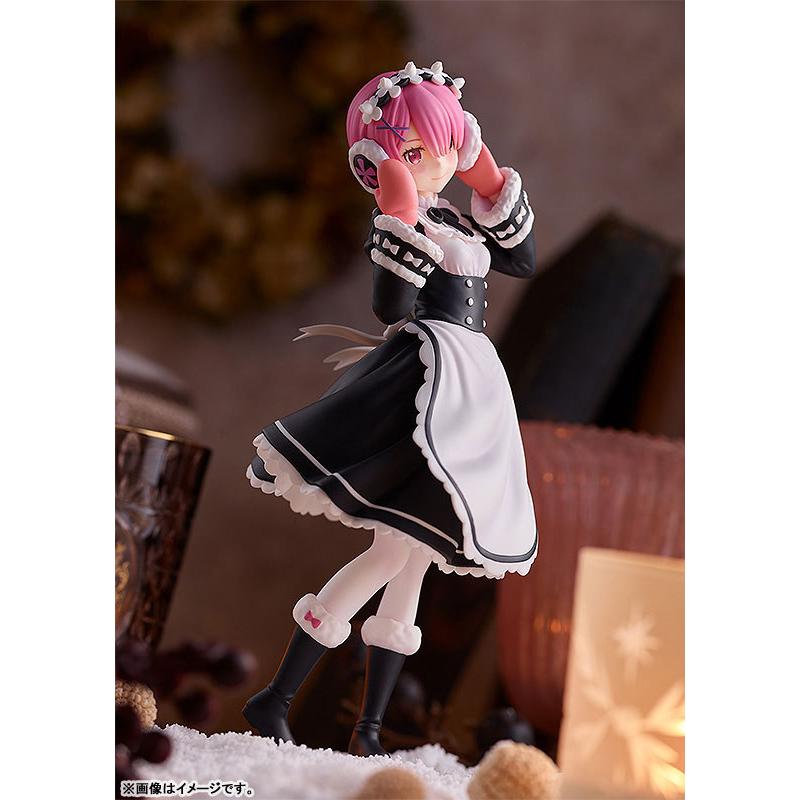 عرض POP UP PARADE Re:Zero − بدء الحياة في عالم آخر ملابس موسم Ram Ice Ver Figure