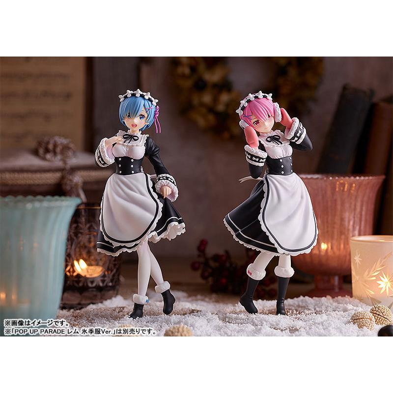 عرض POP UP PARADE Re:Zero − بدء الحياة في عالم آخر ملابس موسم Ram Ice Ver Figure