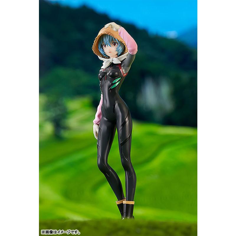 POP UP PARADE Rebuild of Evangelion Rei Ayanami Farming ver figure