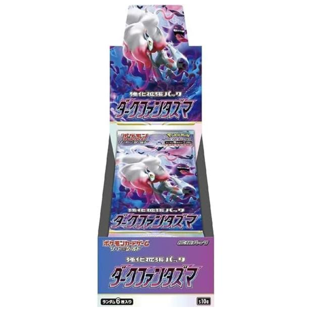 Jeu de cartes Pokémon Épée et Bouclier Booster Pack Dark Phantasma BOX s10a Japon