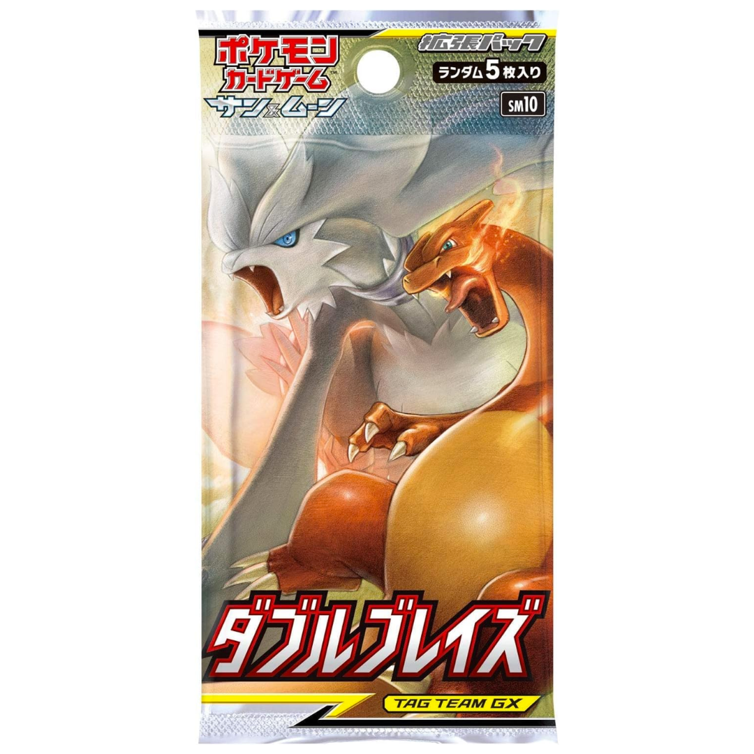 Pokemon Card Game Sun & Moon Expansion Pack Double Blaze BOX sm10 Japan
