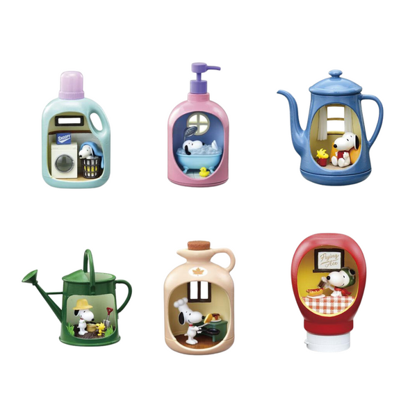 Re-ment Peanuts SNOOPY's LIFE in a BOTTLE BOX products 6 types [all av