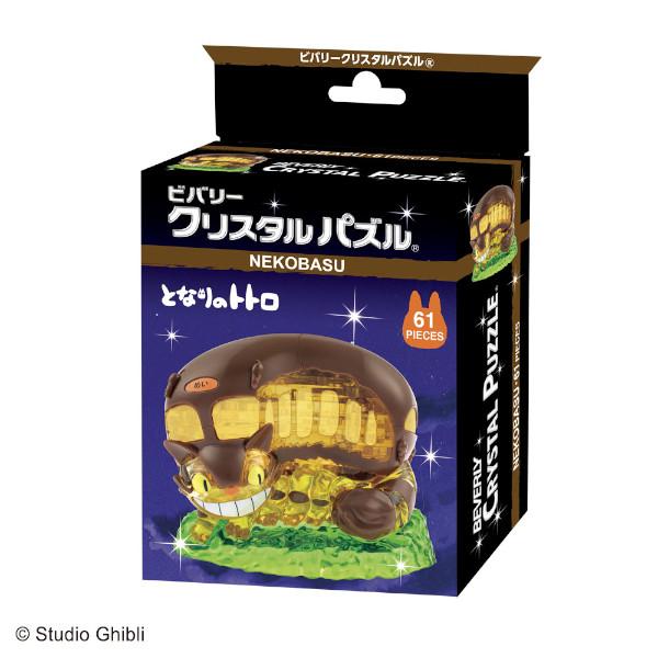 סטודיו Ghibli 3D Cristal Puzzle Ghibli My Neighbour Totoro Catbus 61 חלקים