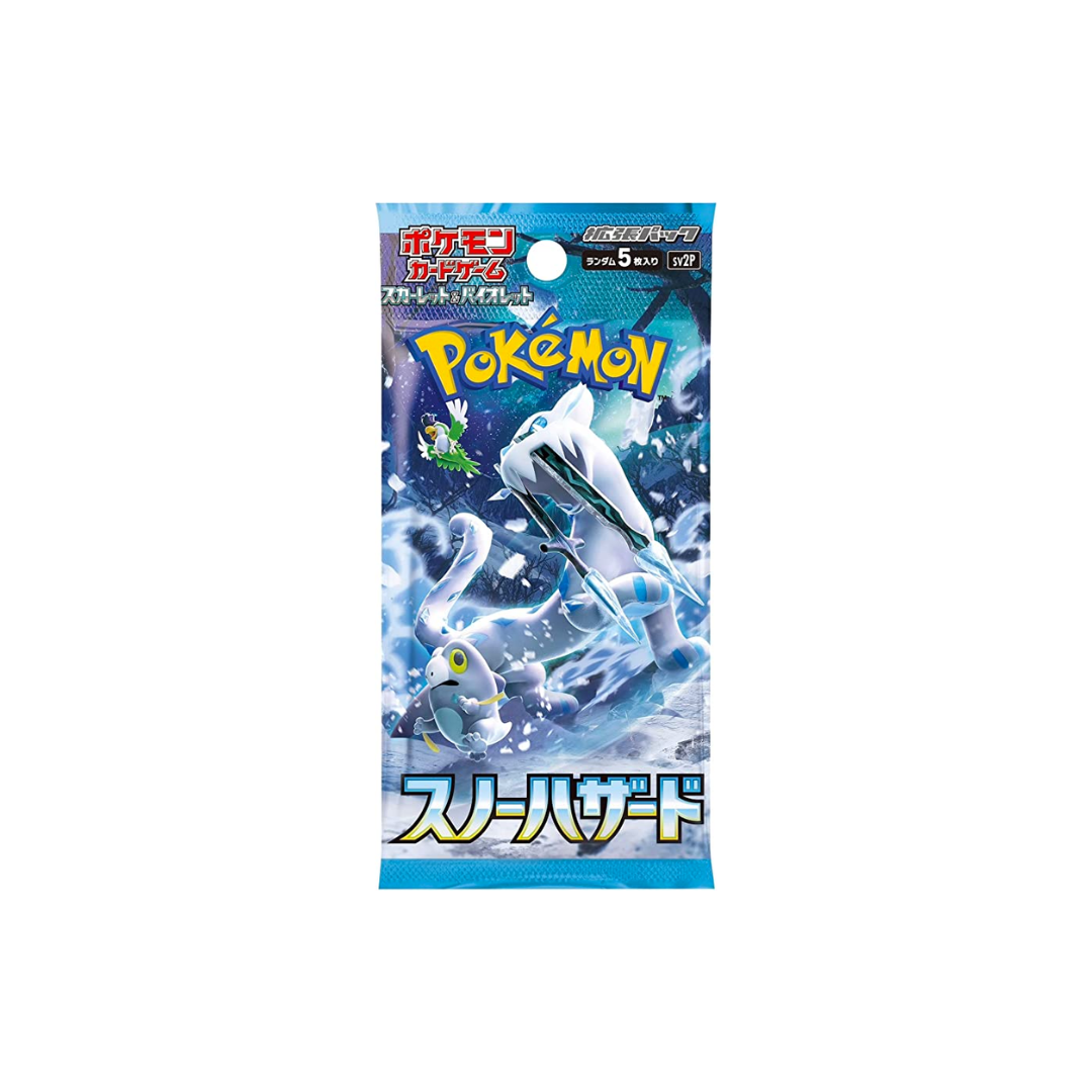 Jeu de cartes Pokémon Scarlet &amp; Violet Booster Pack Snow Hazard BOX sv2p Japon