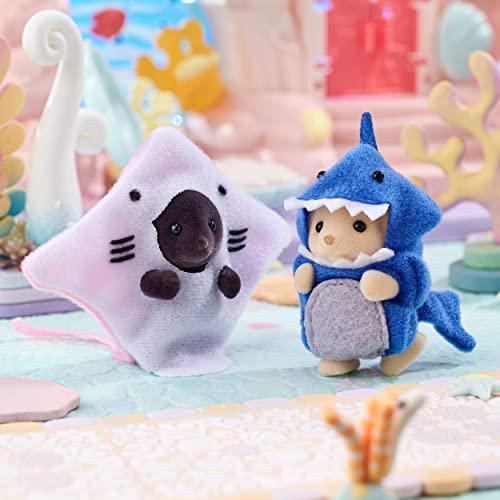 مجموعة أزواج الأطفال من Sylvanian Families Undersea Friends C-71