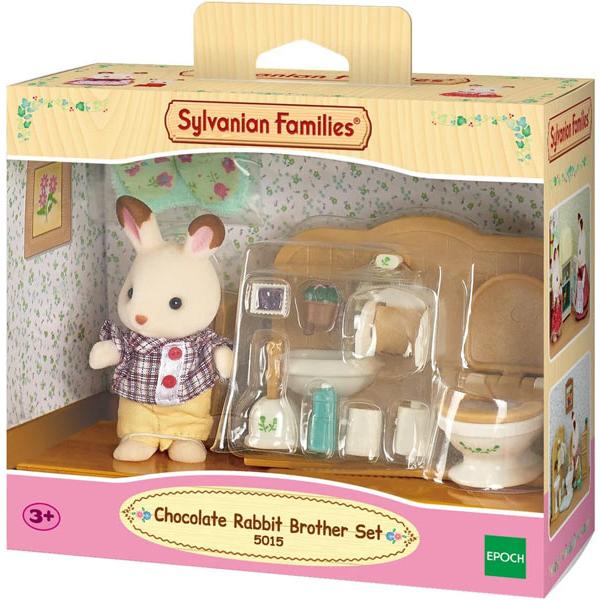 סט רהיטי ילד ארנב משוקולד Sylvanian Families Uk+5015