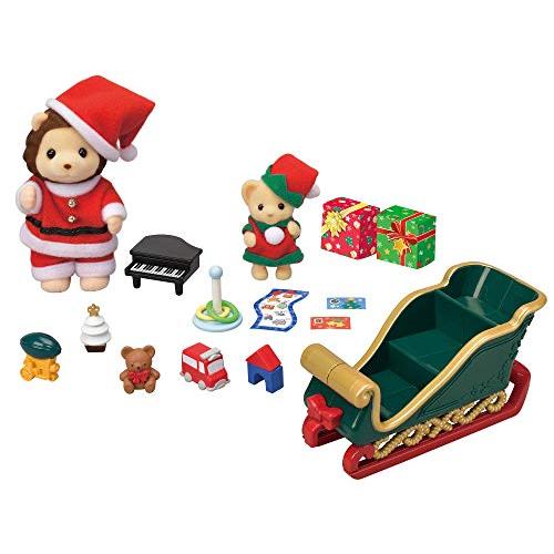 Sylvian Families Lion Santa Christmas Set Se-206