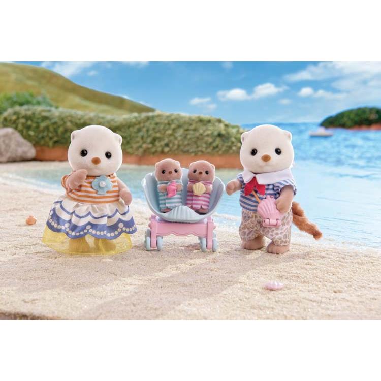 Sylvanian Families Sea Otter Family Fs-54