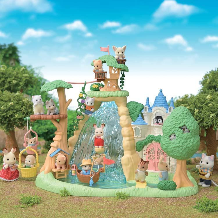 Sylvanian Families Secret Forest Big Waterfall Ko-75