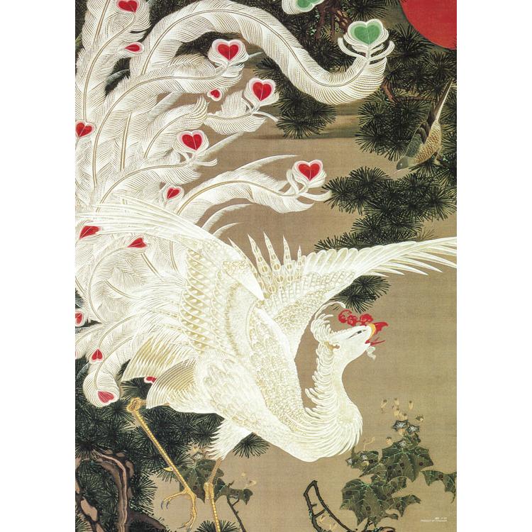 jigsaw-puzzle-white-pine-and-white-phoenix-ito-jakuchu-500-pieces-yam-05-1093-1