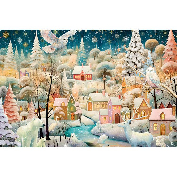 jigsaw-puzzle-winter-wonderland-michael-david-ward-cp-ch-1000-pieces-yam-10-1497-1