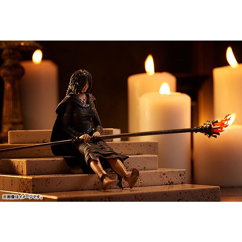 figma Demon's Souls (PS5) Firekeeper Max Factory בלבוש שחור