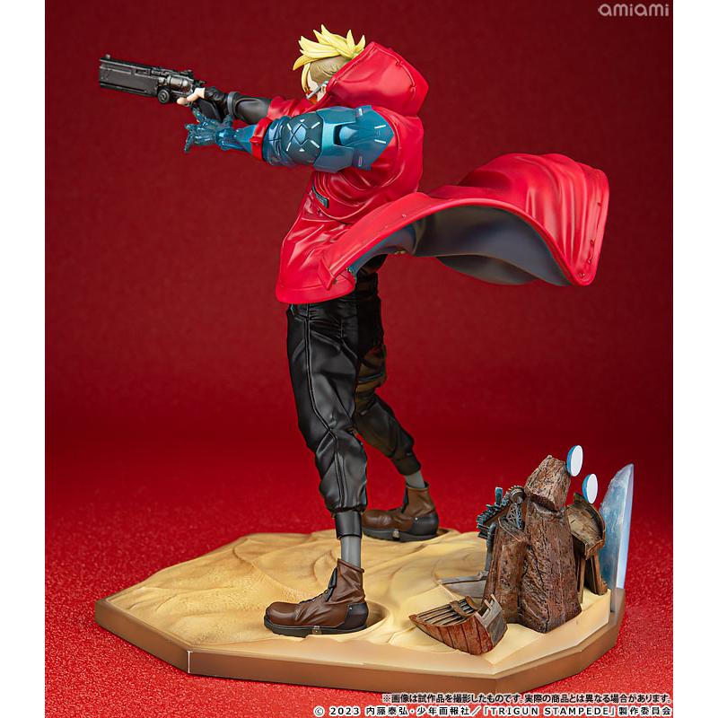 ARTFX J TRIGUN STAMPEDE Vash the Stampede TRIGUN STAMPEDE Ver. 1/8 איור הושלם KOTOBUKIYA