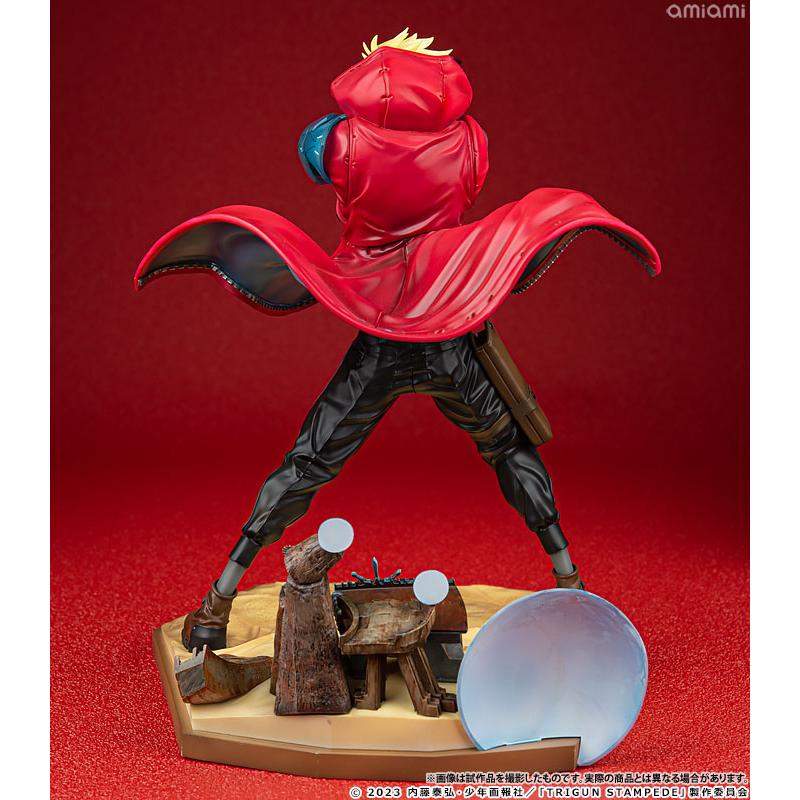 ARTFX J TRIGUN STAMPEDE Vash the Stampede TRIGUN STAMPEDE Ver. 1/8 مجسم كوتوبوكيا مكتمل