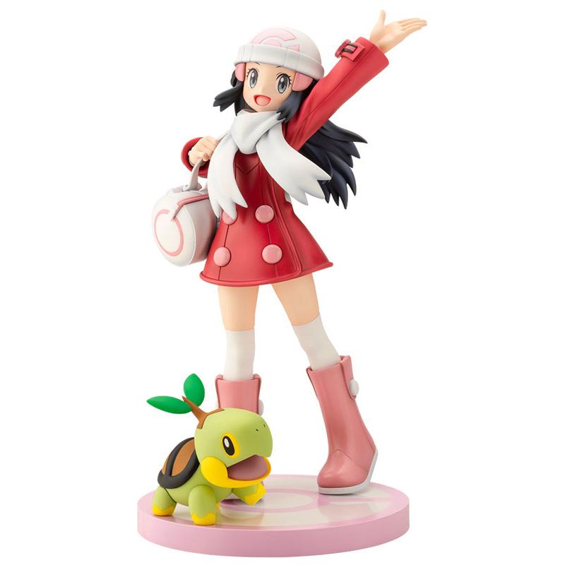 ARTFX J Pokémon Hikari avec Naetle 1/8 Figurine terminée KOTOBUKIYA