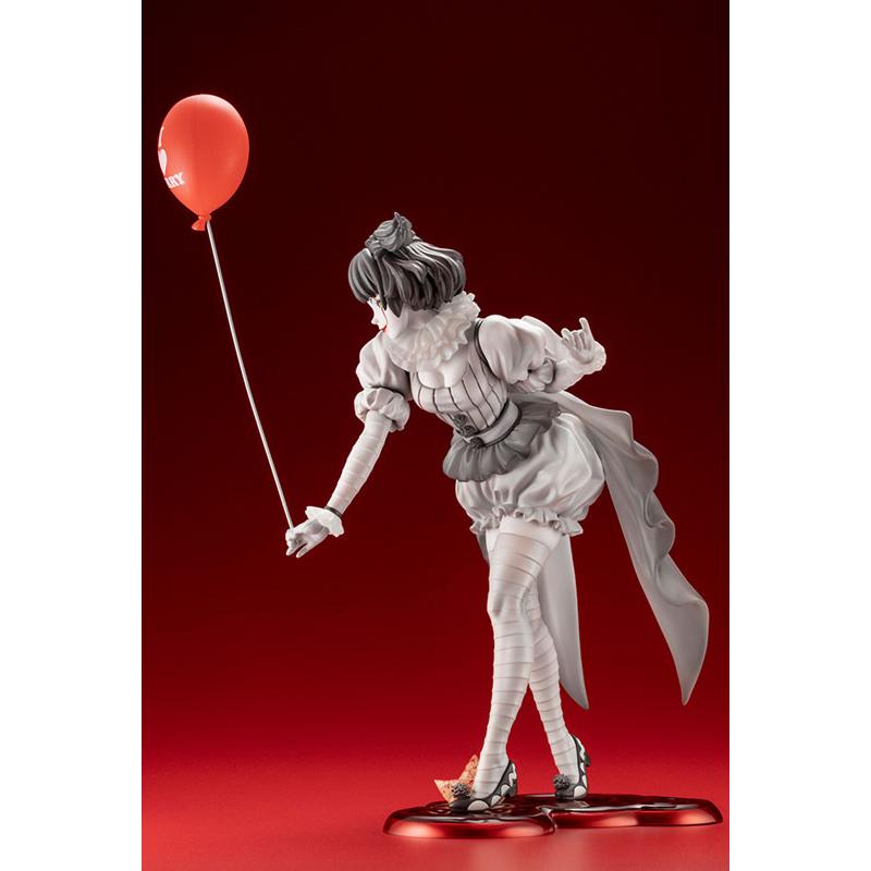 HORROR Bishoujo IT/It عندما ترى "ذلك"، فقد انتهى الأمر. Pennywise (2017) Monochrome Ver. 1/7 مجسم كامل KOTOBUKIYA