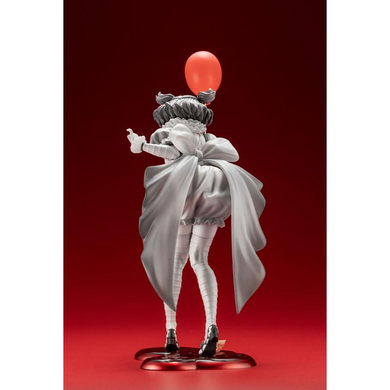 HORROR Bishoujo IT/It عندما ترى "ذلك"، فقد انتهى الأمر. Pennywise (2017) Monochrome Ver. 1/7 مجسم كامل KOTOBUKIYA