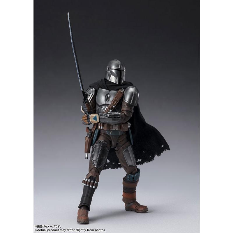 SHFiguarts Mandalorian &amp; Grogu (מלחמת הכוכבים: The Mandalorian) BANDAI SPIRITS