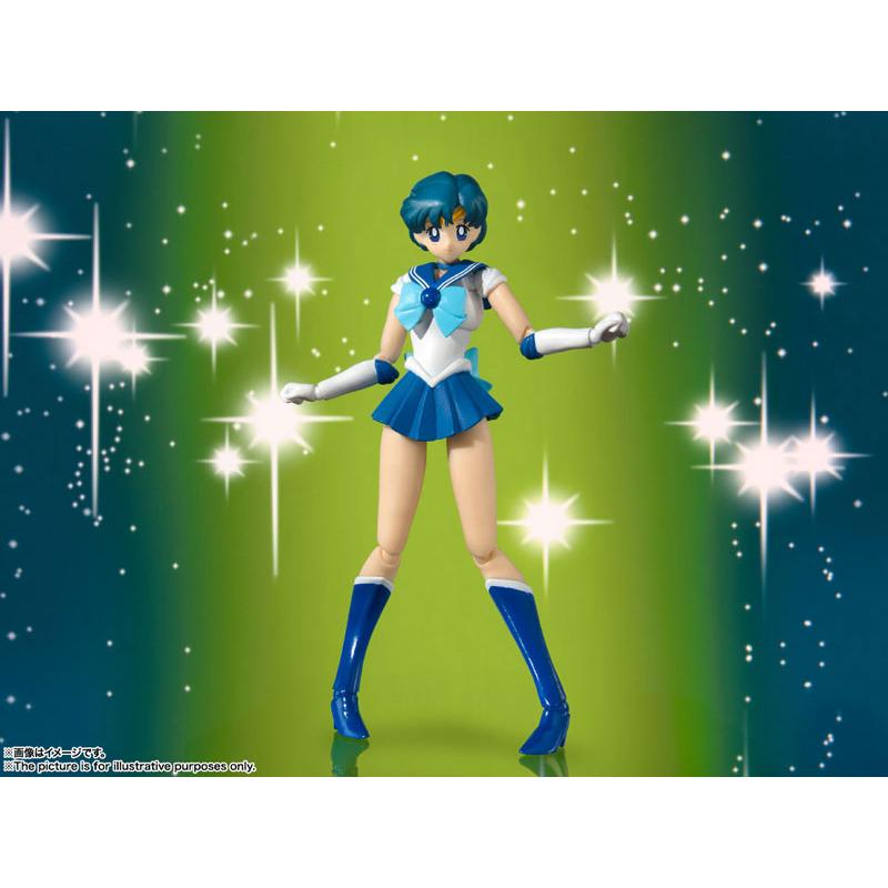 مجموعة SHFiguarts Sailor Mercury Animation Color Edition Pretty Guardian Sailor Moon BANDAI SPIRITS