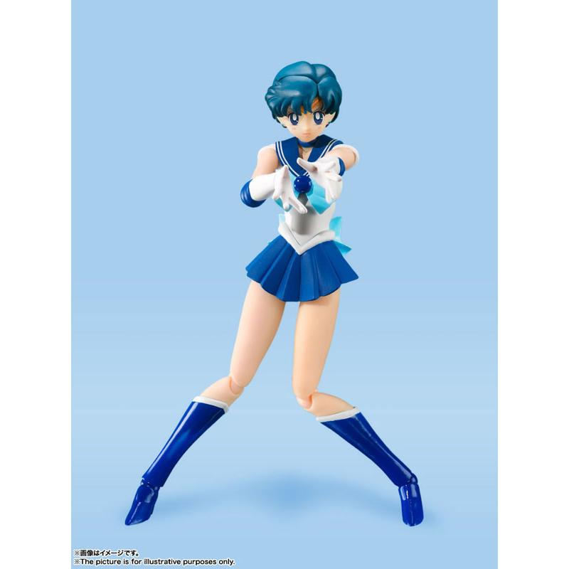 S.H.Figuarts Sailor Mercury Animation Color Edition Pretty Guardian Sailor Moon BANDAI SPIRITS