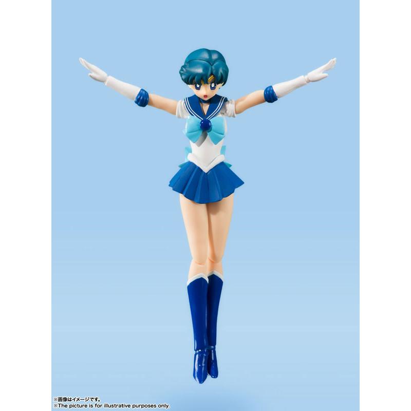 S.H.Figuarts Sailor Mercury Animation Color Edition Pretty Guardian Sailor Moon BANDAI SPIRITS