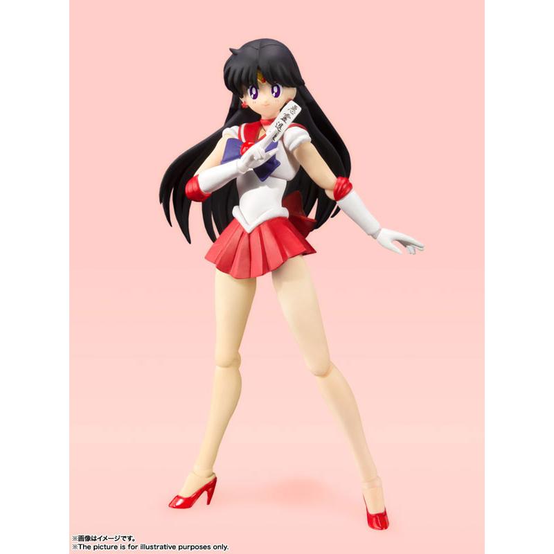 S.H.Figuarts Sailor Mars Animation Color Edition Pretty Guardian Sailor Moon BANDAI SPIRITS