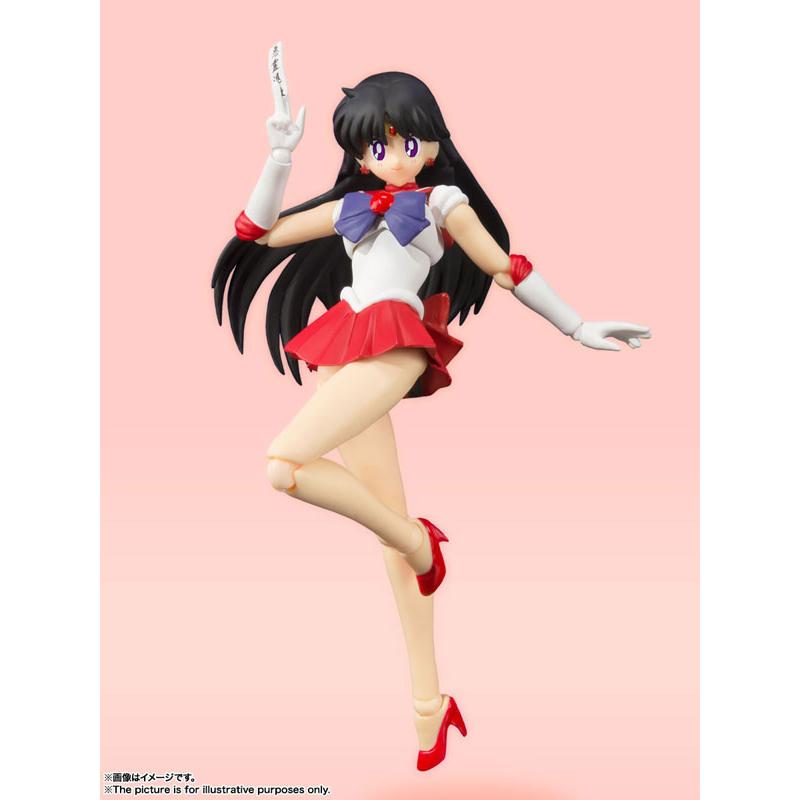 S.H.Figuarts Sailor Mars Animation Color Edition Pretty Guardian Sailor Moon BANDAI SPIRITS