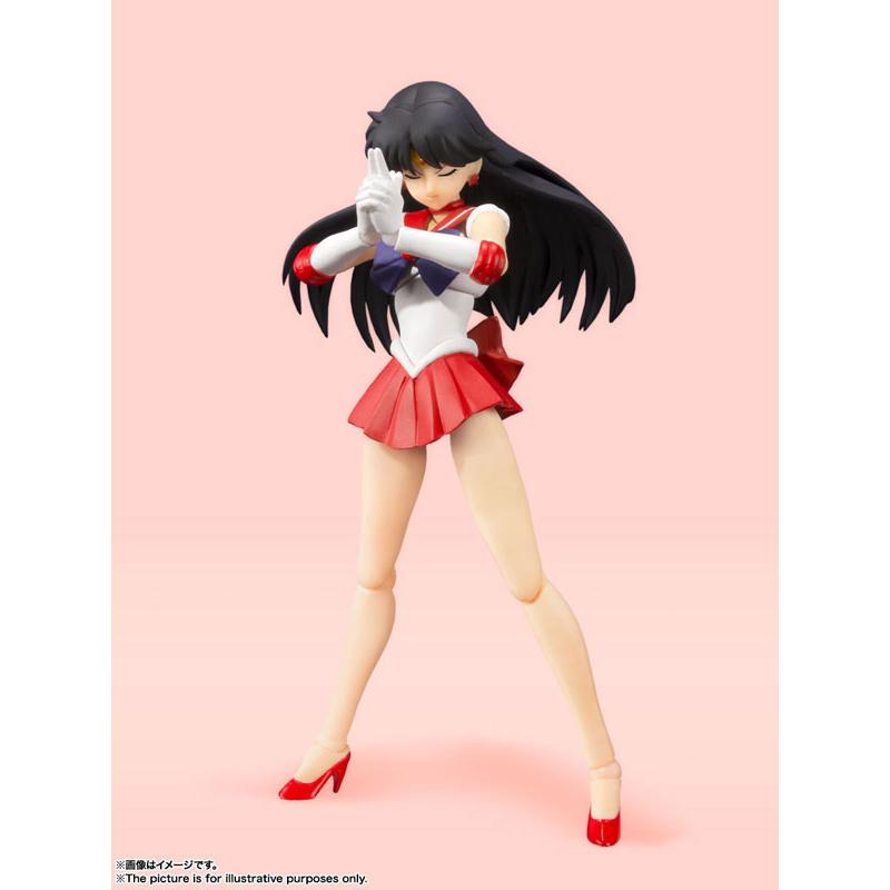 مجموعة SHFiguarts Sailor Mars Animation Color Edition Pretty Guardian Sailor Moon BANDAI SPIRITS