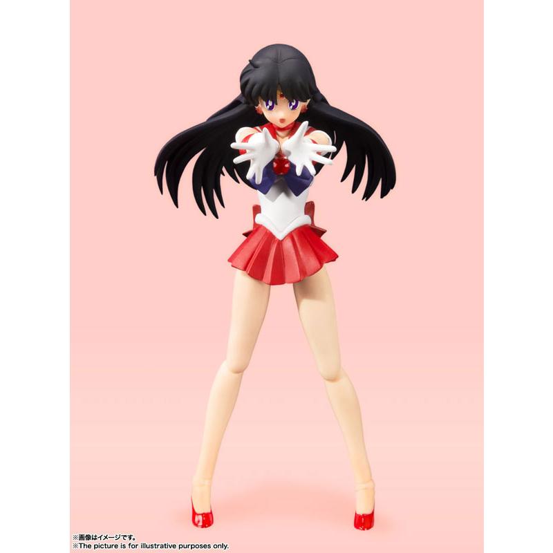 مجموعة SHFiguarts Sailor Mars Animation Color Edition Pretty Guardian Sailor Moon BANDAI SPIRITS